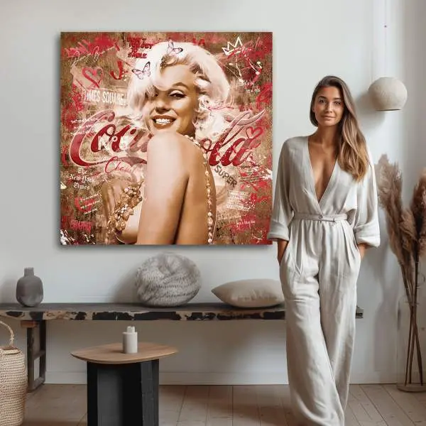 Wandbild Marilyn Monroe Kunstgestalten24