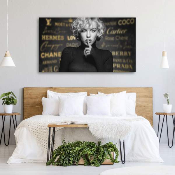 Lambo Wandbild Marilyn Monroe Wandbild Kunstgestalten24