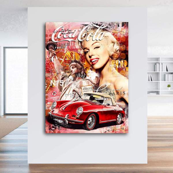 Wandbild Marilyn Monroe Kunstgestalten24