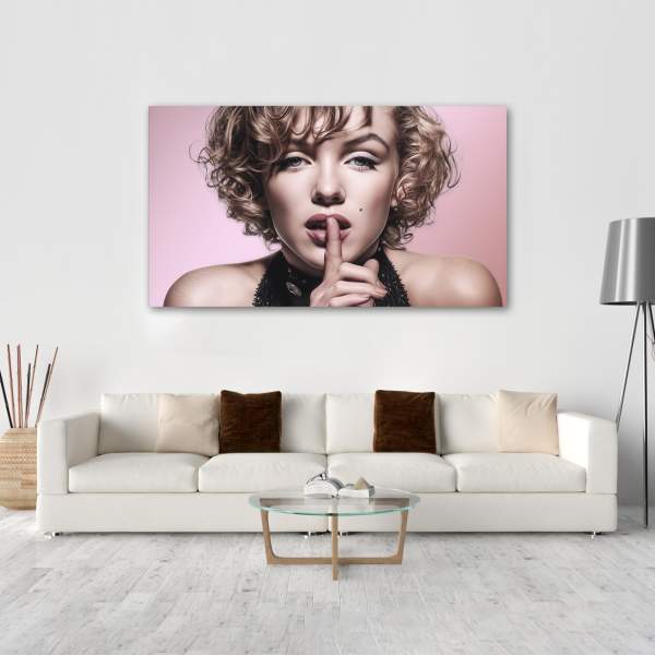 Marilyn Monroe Wandbild Kunstgestalten24