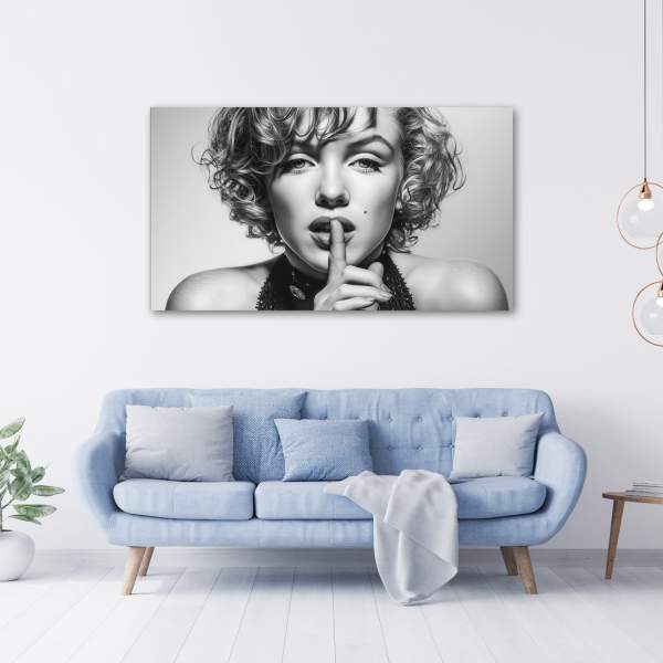 Marilyn Monroe Wandbild Kunstgestalten24