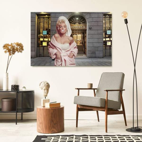 Marilyn Monroe Wandbild Kunstgestalten24