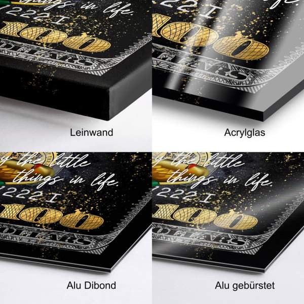 Wandbild La Catrina Color Style