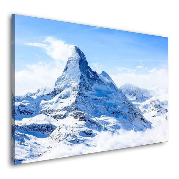 Matterhorn-Leinwandbild-Wandbild