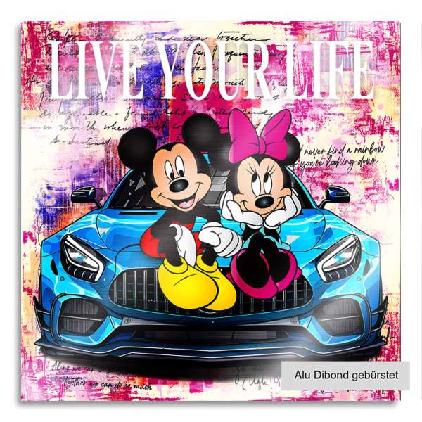 Micky Wandbild von Kunstgestalten24