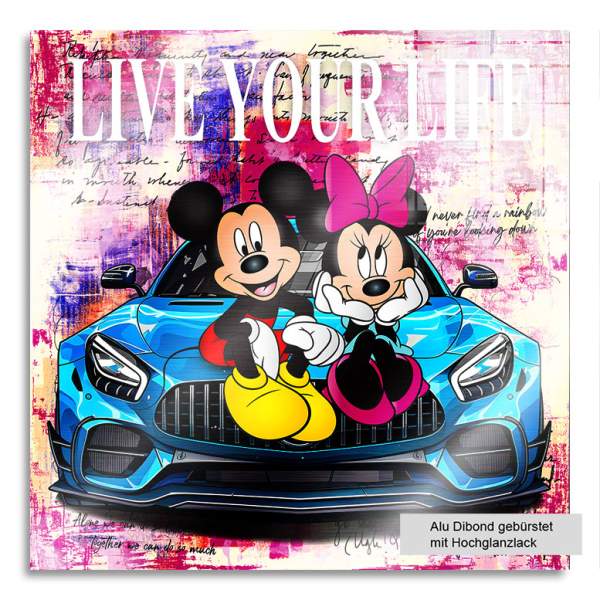 Micky Wandbild von Kunstgestalten24
