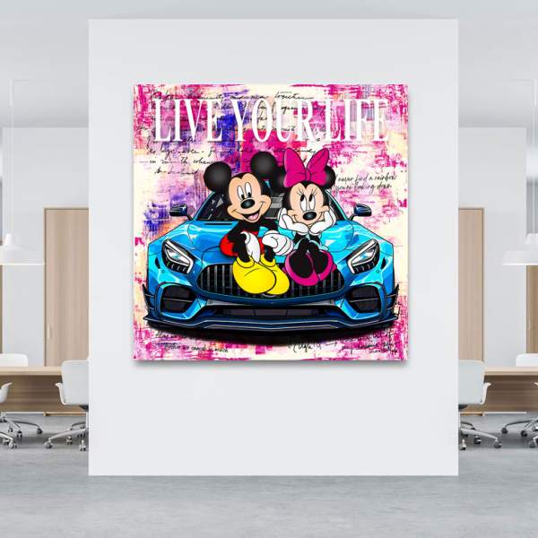 Micky Wandbild von Kunstgestalten24