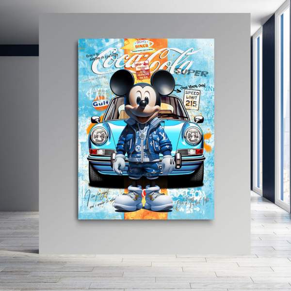 Comic Wandbild Kunstgestalten24