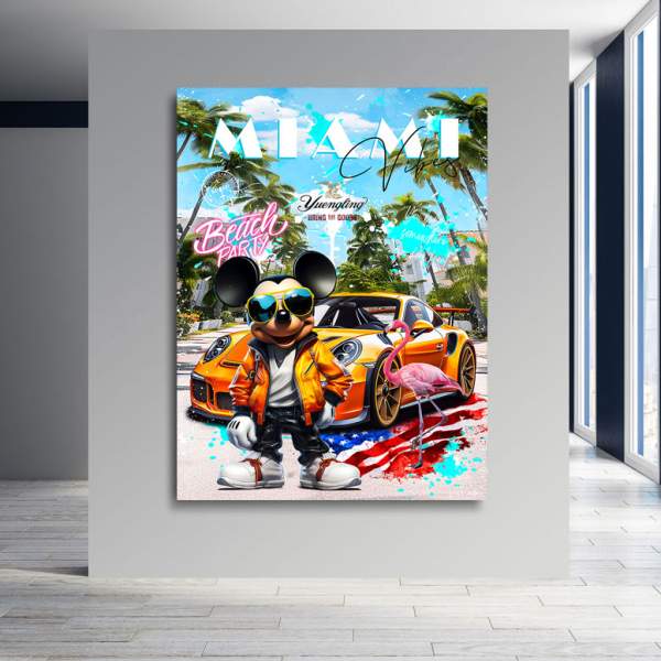 Comic Wandbild Kunstgestalten24