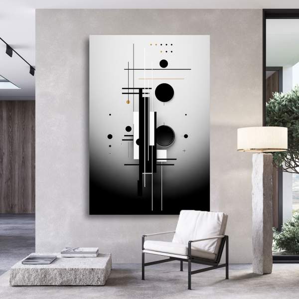 Minimalismus Wandbild von Kunstgestalten24