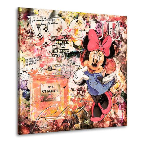 Minnie Leinwandbild von Kunstgestalten24