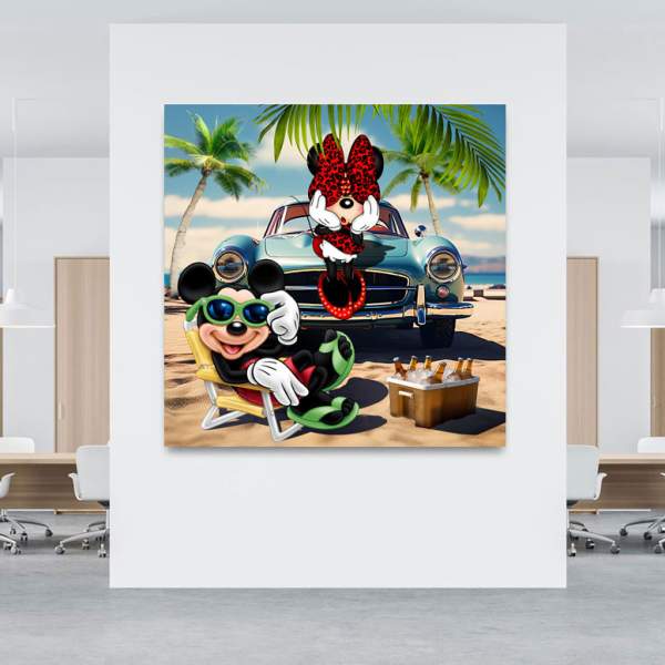 Micky Wandbild von Kunstgestalten24