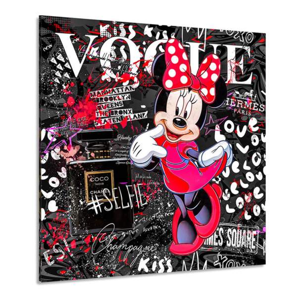 Minnie Wandbild von Kunstgestalten24