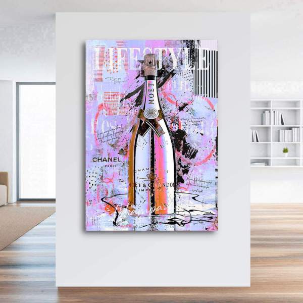 Comic Leinwandbild von Kunstgestalten24