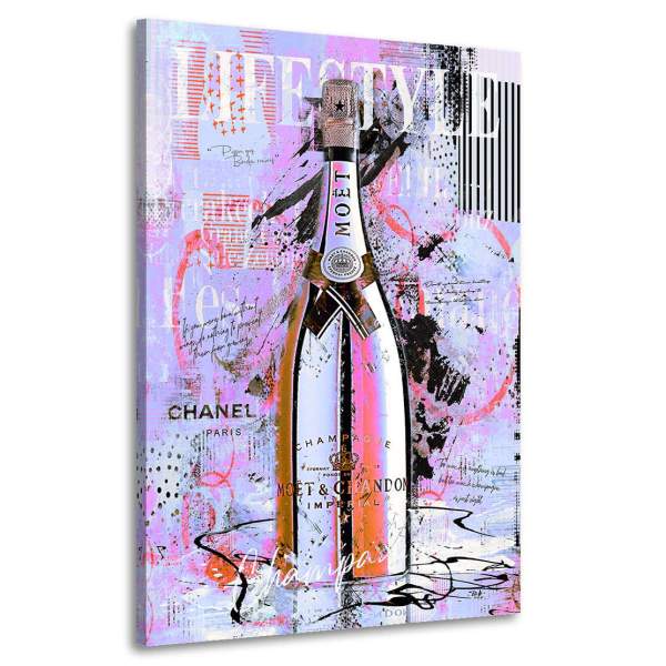 Comic Leinwandbild von Kunstgestalten24