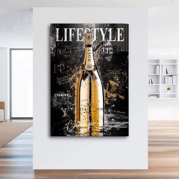 Comic Leinwandbild von Kunstgestalten24