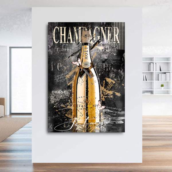 Comic Leinwandbild von Kunstgestalten24