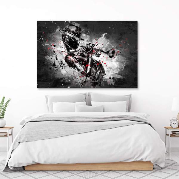 Leinwandbild-Jazz-Musik