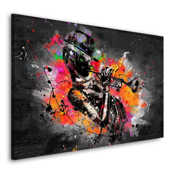 Leinwandbild-Jazz-Musik