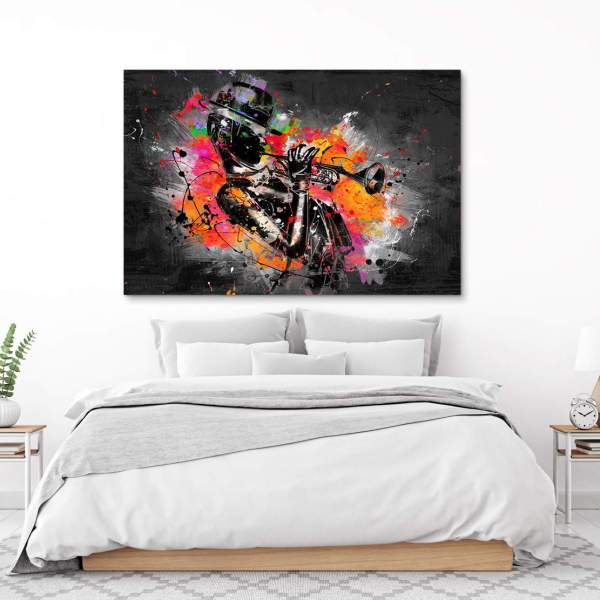 Leinwandbild-Jazz-Musik
