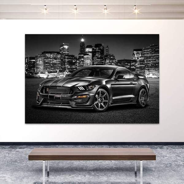 Wandbild Ford Mustang von Roland Menzel