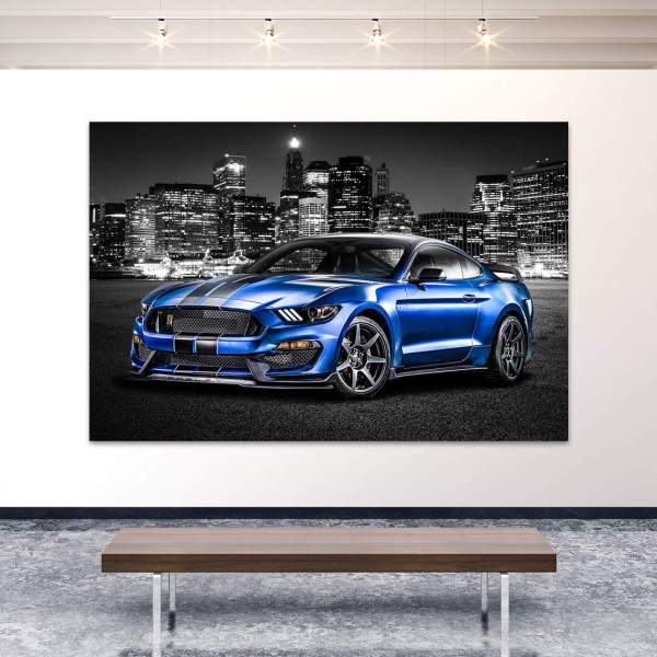 Ford-Mustang-Leinwandbilder von Roland Menzel