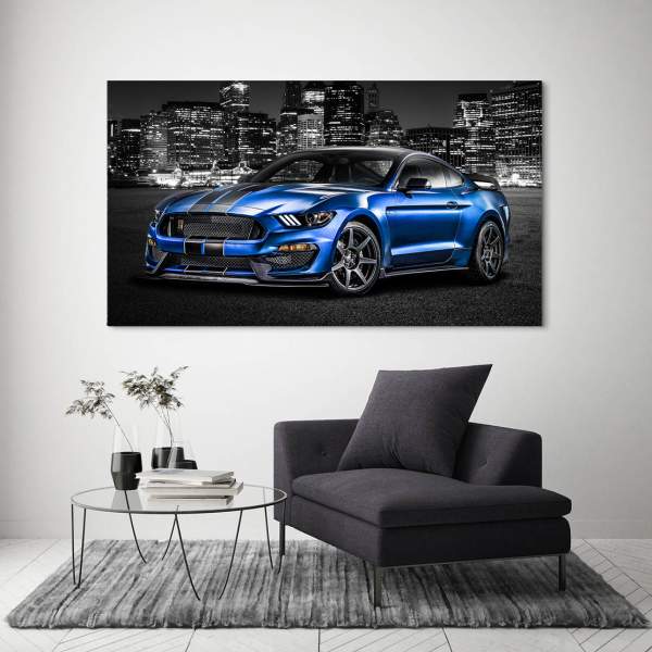Ford Mustang Leinwandbilder von Roland Menzel | Kunstgestalten24