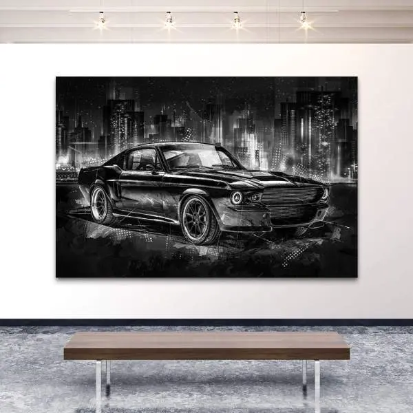 Leinwandbilder Ford Mustang von Roland Menzel