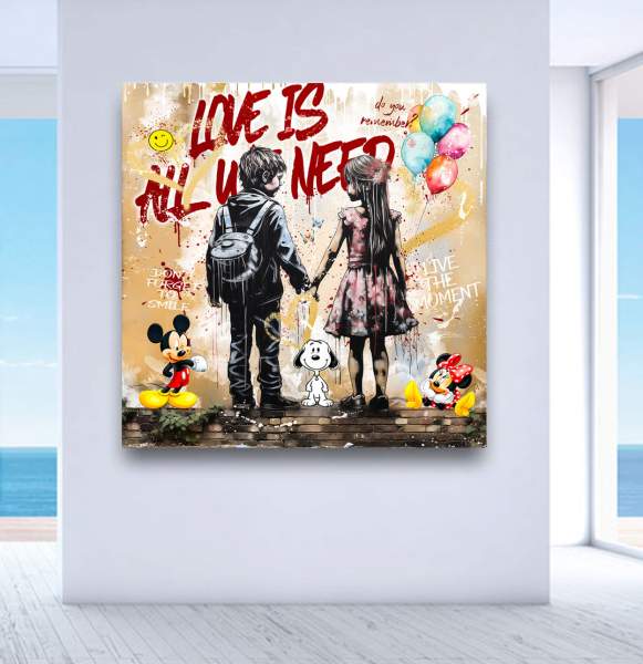 Wandbild von Kunstgestalten24