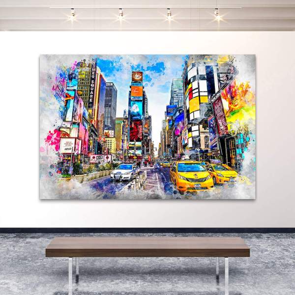 Leinwandbild-New-York-City von Ron Danell