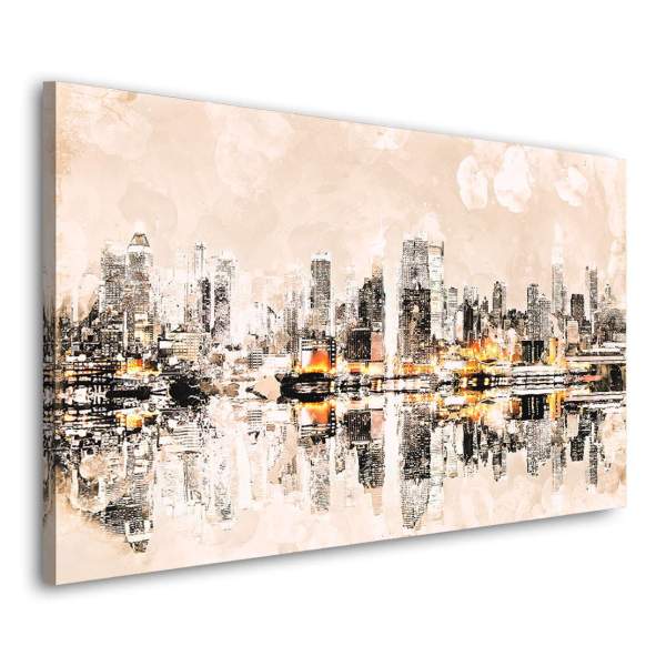 Leinwandbild-NewYork von Ron Danell