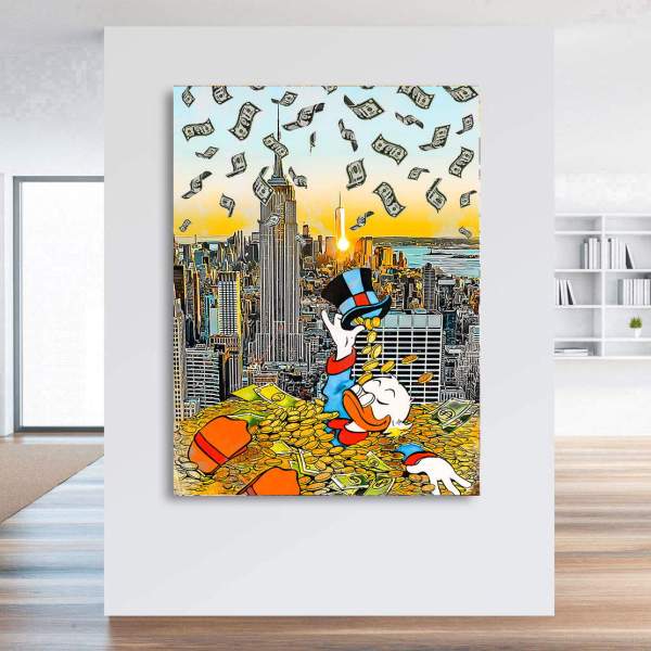 Dagobert Leinwandbild von Kunstgestalten24