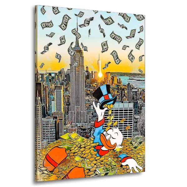 Dagobert Leinwandbild von Kunstgestalten24