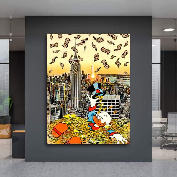 Dagobert Leinwandbild von Kunstgestalten24