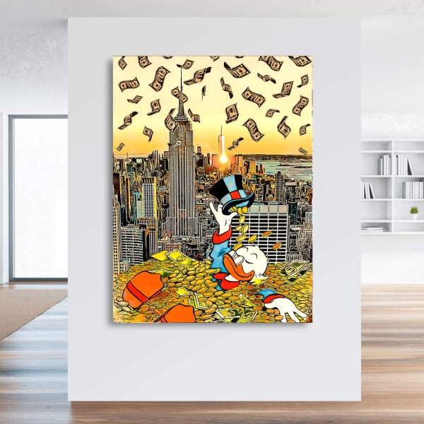 Dagobert Leinwandbild von Kunstgestalten24