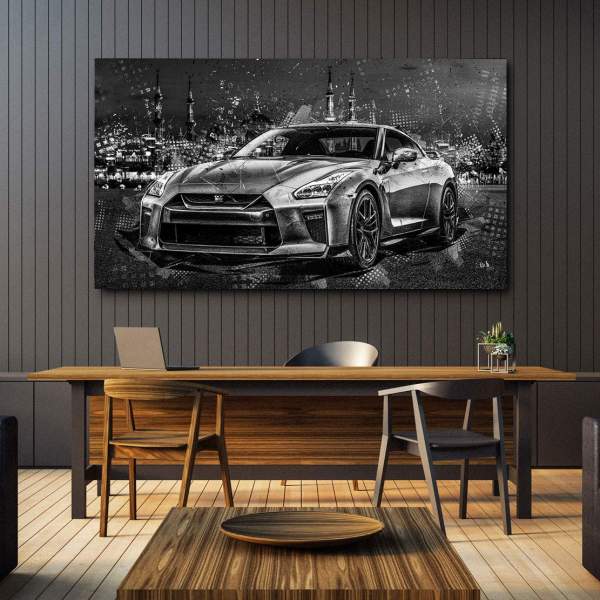 Wandbild Ford Mustang von Roland Menzel