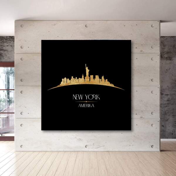 new york skyline wandbild von roland menzel