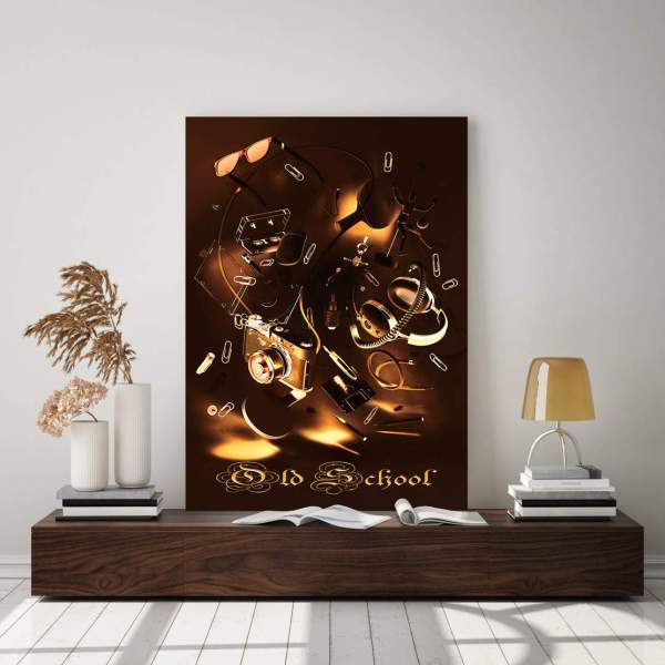 Leinwandbild-Vintage-Wandbild