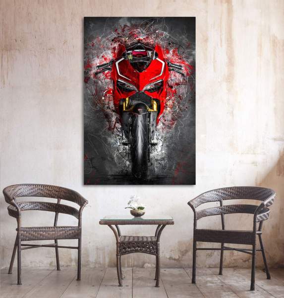 Ducati-Panigale-Wandbild