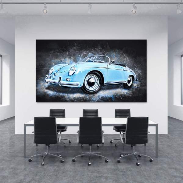 Wandbild-Porsche-Speedster