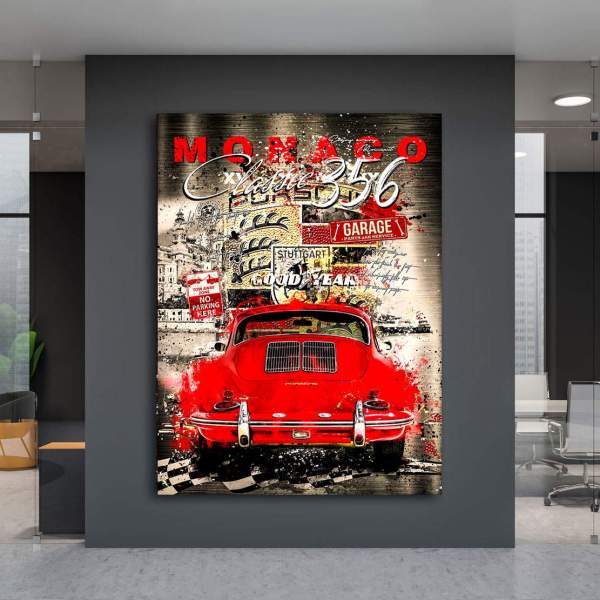 Porsche Wandbild Kunstgestalten24