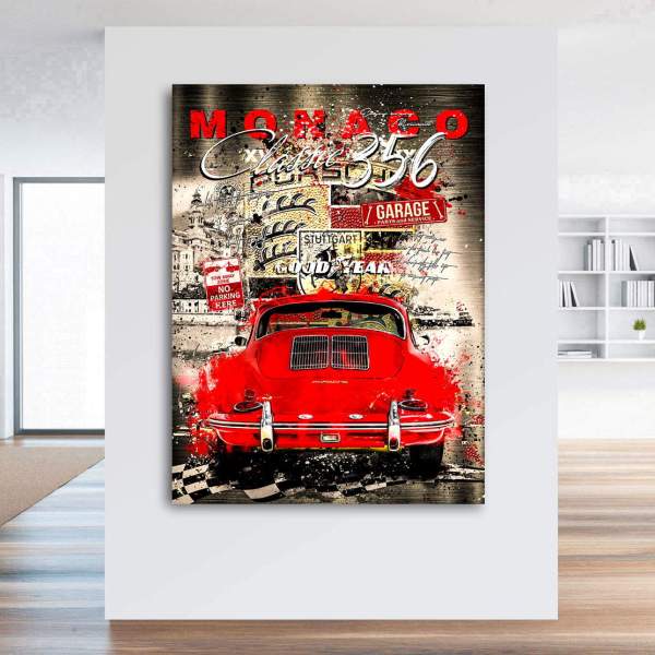 Porsche Wandbild Kunstgestalten24