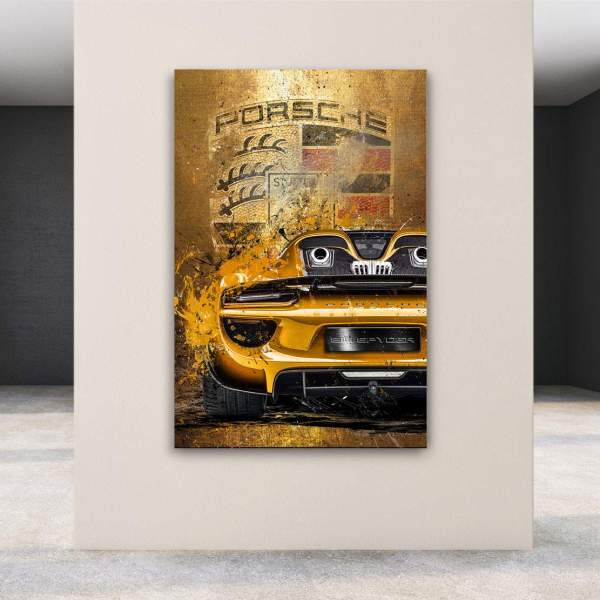 Porsche Leinwandbilder von Ron Danell