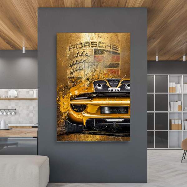 Porsche Leinwandbilder von Ron Danell