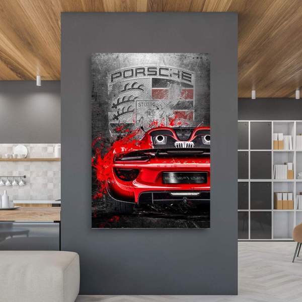 Porsche Leinwandbilder von Ron Danell
