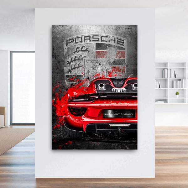 Porsche Leinwandbilder von Ron Danell