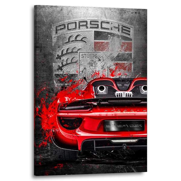Porsche Leinwandbilder von Ron Danell