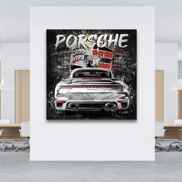 Porsche Wandbild Kunstgestalten24