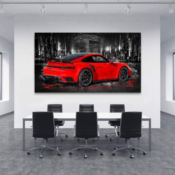 Wandbild Porsche 911Kunstgestalten24