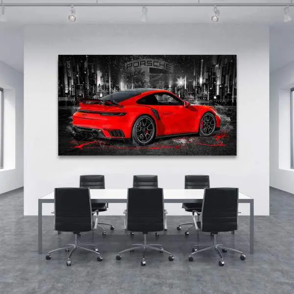 Wandbild Porsche 911Kunstgestalten24